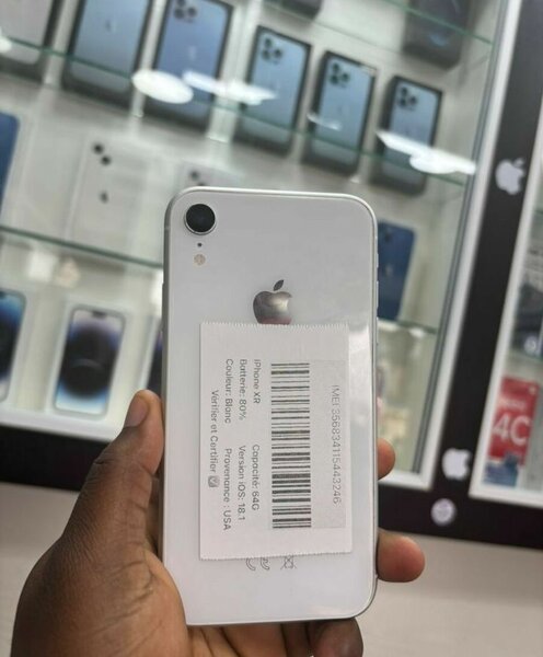 iPhone XR Blanc 64GB Débloqué