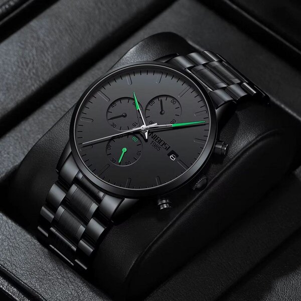 Montre Homme Élégante Noire