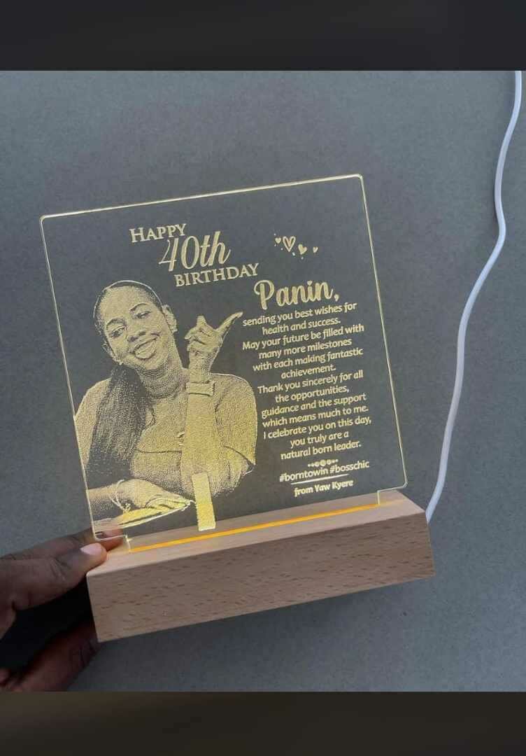 Customized frame