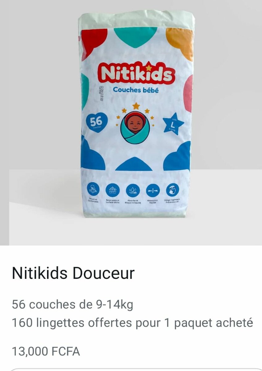 Couches Nitikids Bébé Taille L