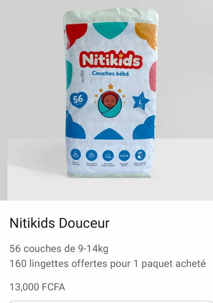 Couches Nitikids Bébé Taille L