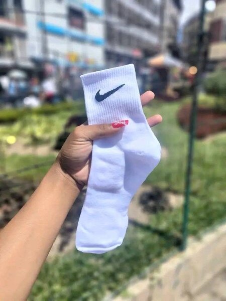 Chaussettes de sport blanches
