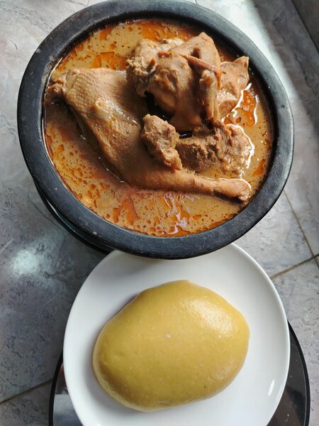 Soupe de poulet épicée