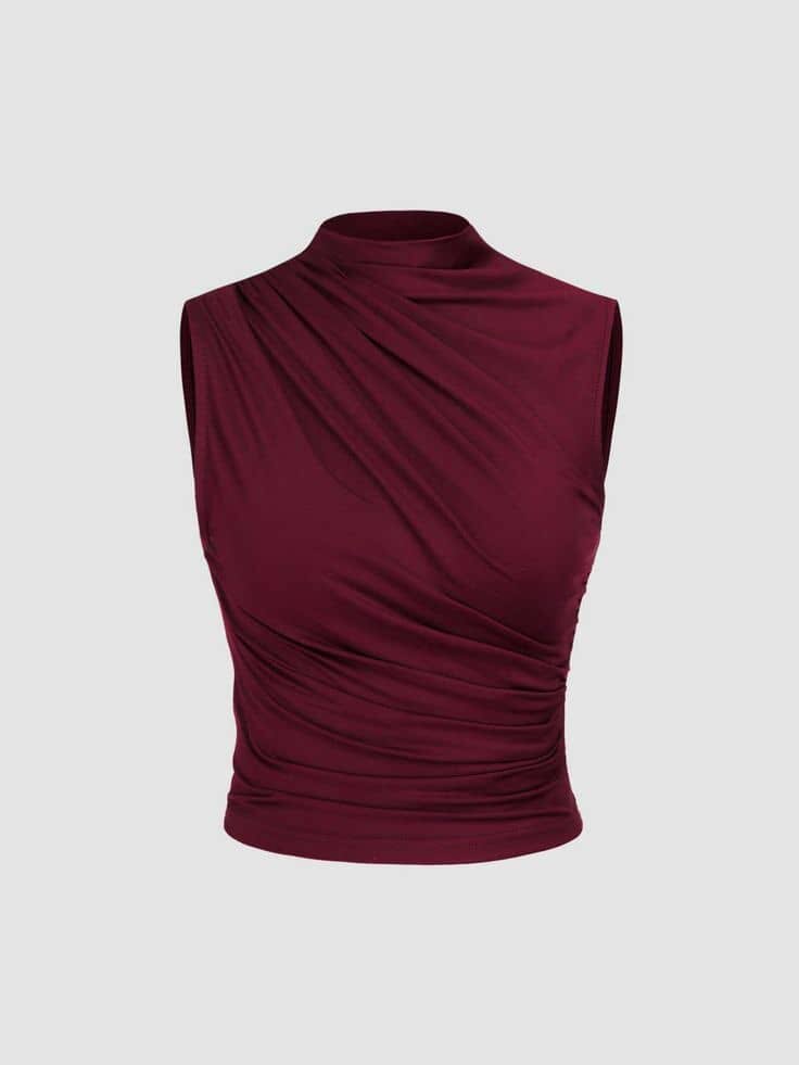 Top sans manches femme élégant