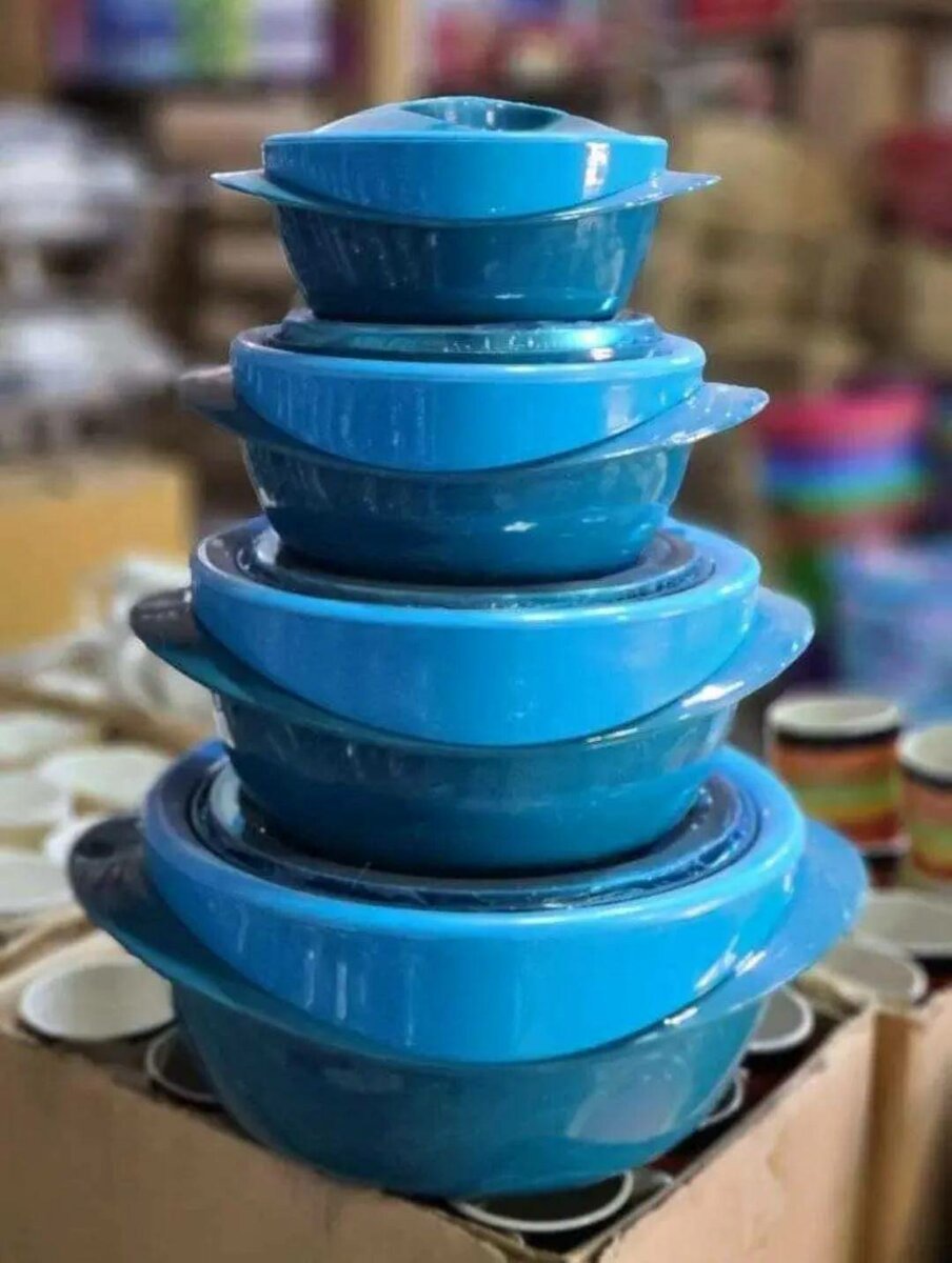 A set of containers