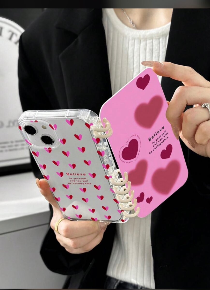 Étui de téléphone design cœur