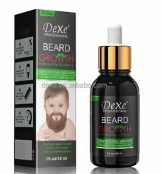 Huile de croissance de barbe Dexe