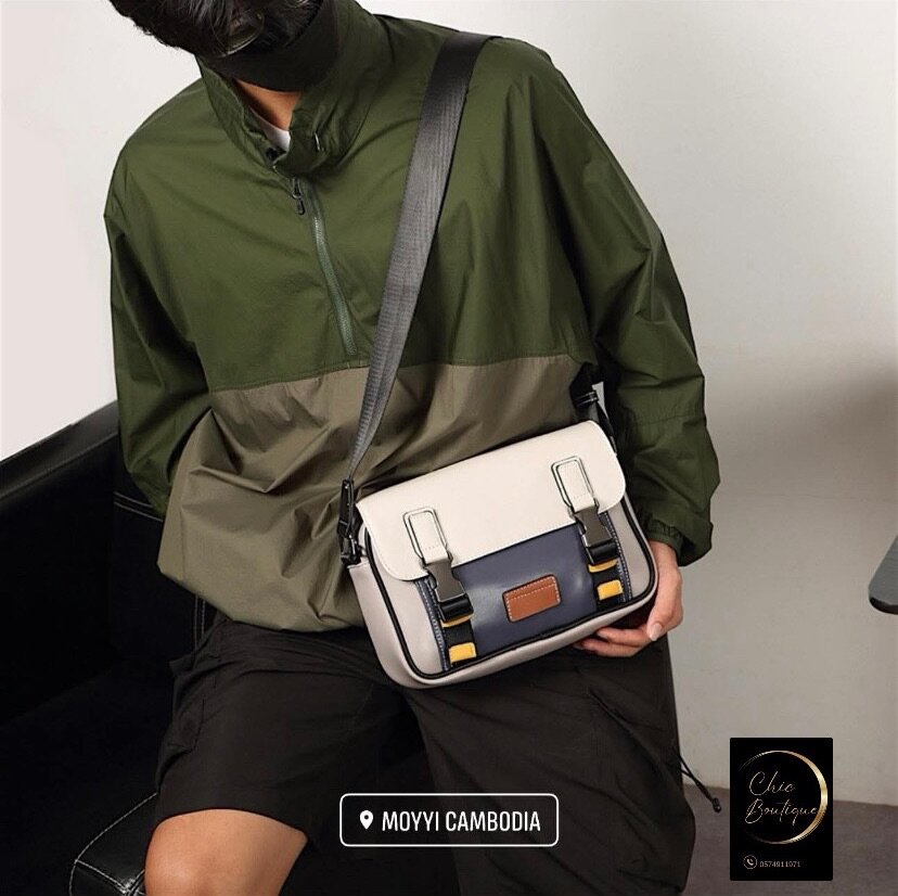 Sac bandoulière homme élégant