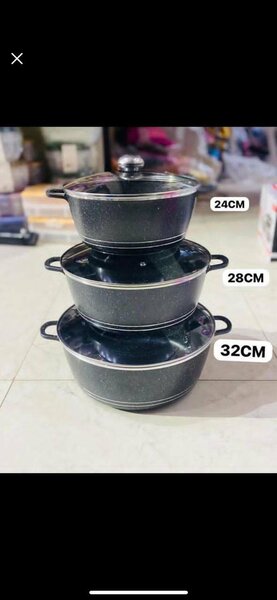 Ensemble de casseroles antiadhésives