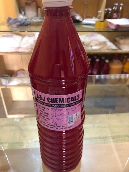 Strawberry emulsion
