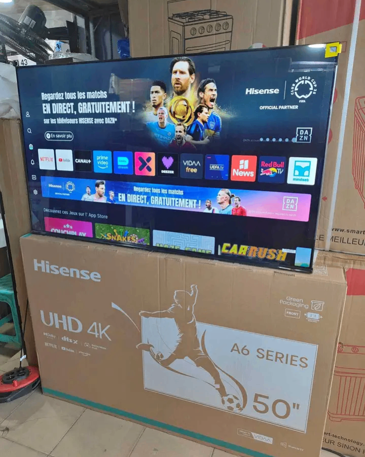 Smart TV 4K 50 pouces