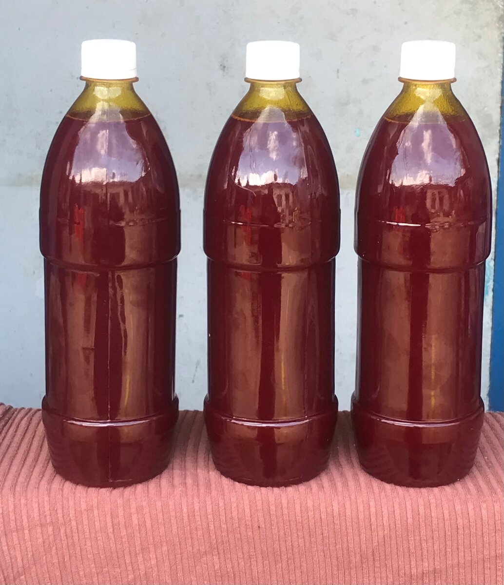 Huile rouge alimentaire de danane ( 1l)