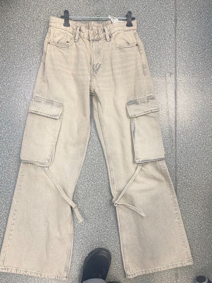 Ladies cargo  jeans