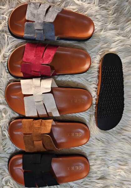 Sandale en cuir
