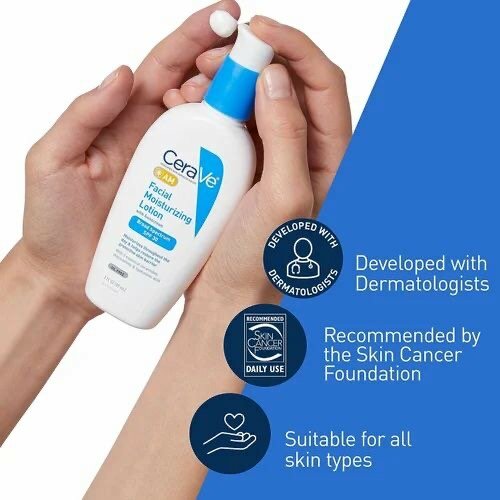 CeraVe facial moisturizing lotion