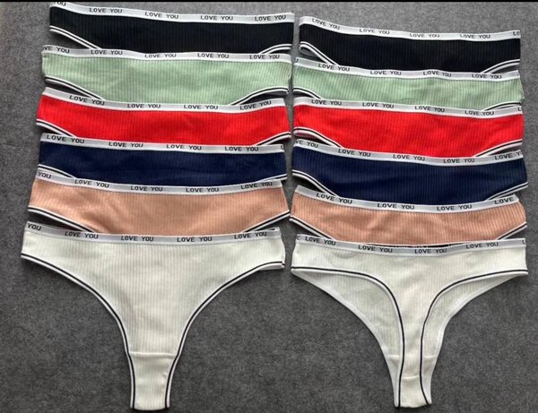 LOT DE 6 SLIP EN V