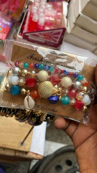 Beaded bracelet set