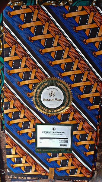 Wax fabric chitenge