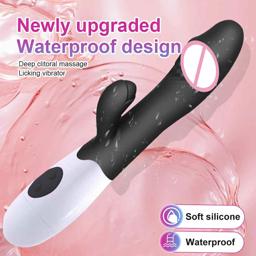 Vibromasseur étanche rechargeable
