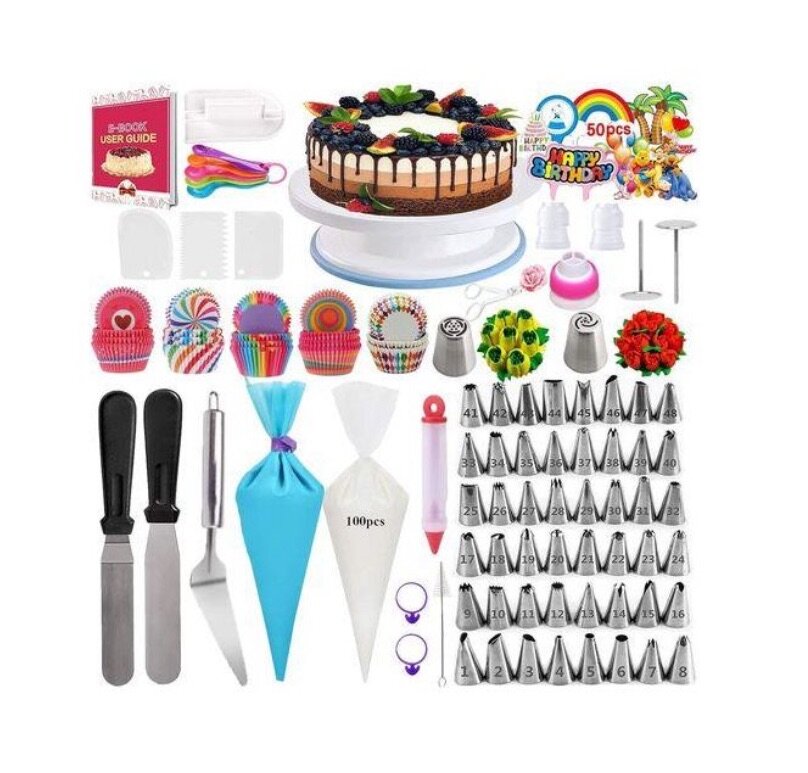 Kit de décoration de gâteau complet