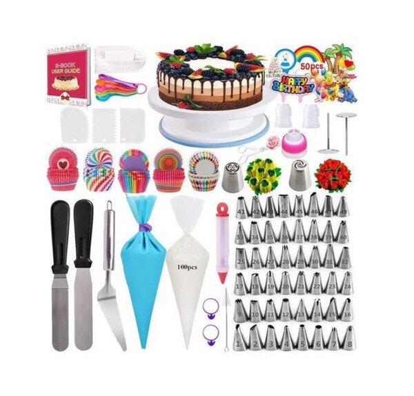 Kit de décoration de gâteau complet