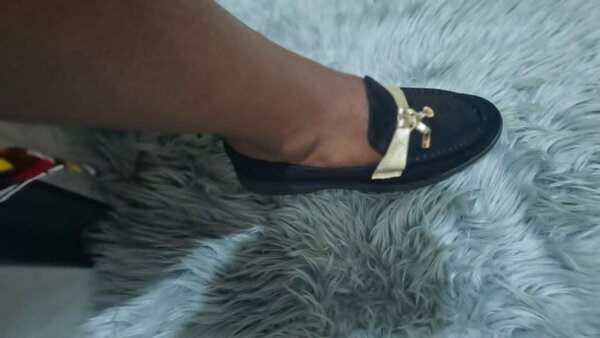 Baladeuse mocassin noir