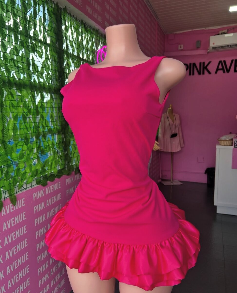 Pink dress