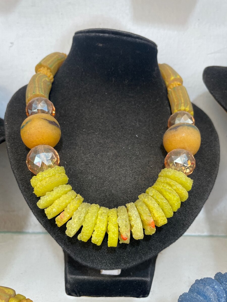 Beaded necklaces