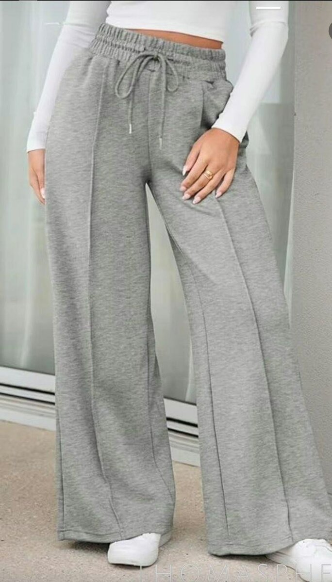 Pantalon ample décontracté femme