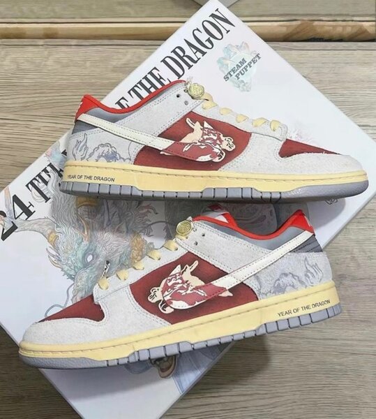 Sneakers tendance en cuir multicolore