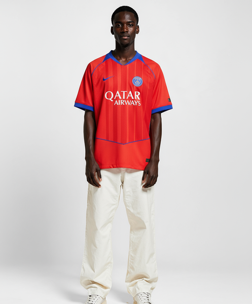 Maillot de Football Rouge PSG