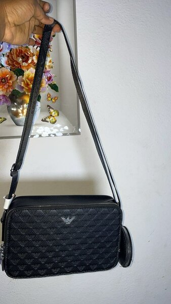 Sac bandoulière élégant noir
