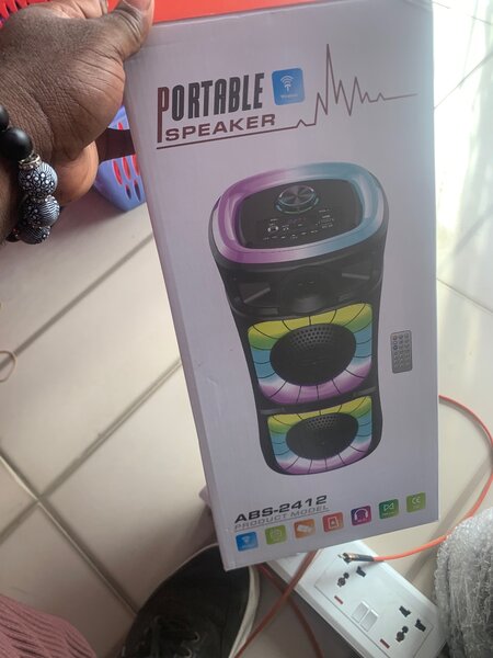 Portable speaker