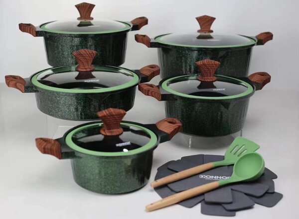 DONNOR 11pcs Nonstick cookware set