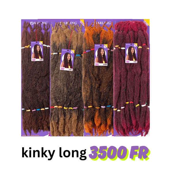 Mèche Kinky long