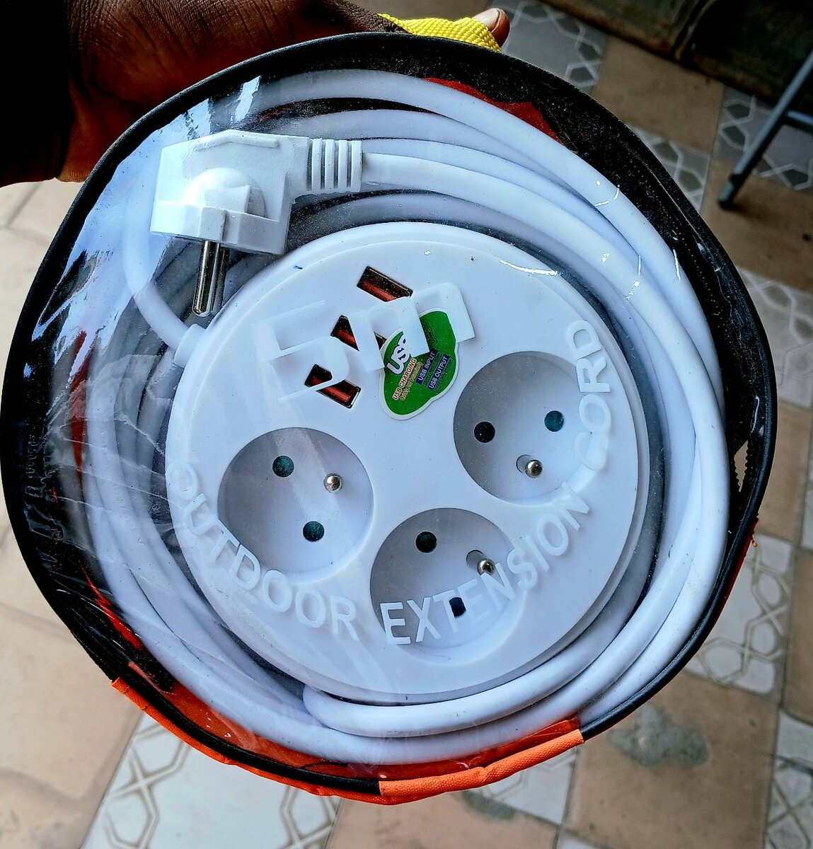 Rallonge  multiprise 5 mettre