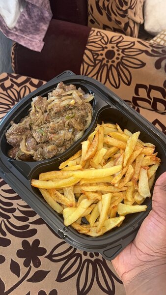 Frittes et boulette