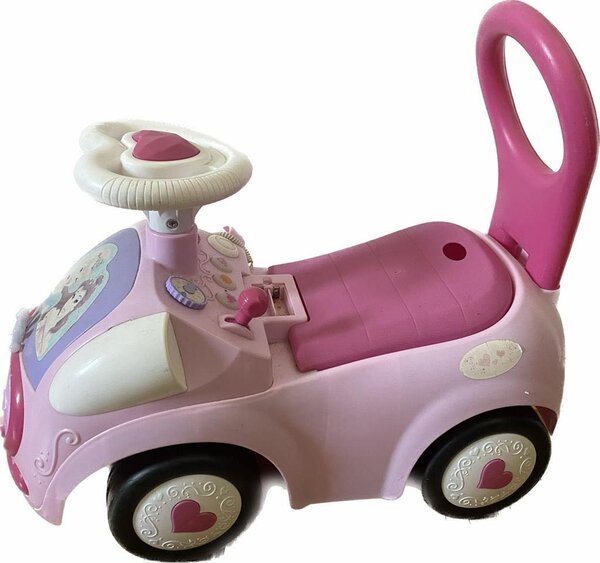 Trotteur rose pour enfants