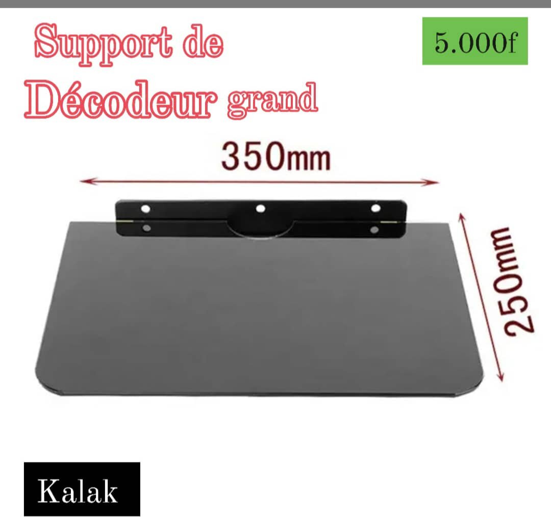 Support Murale Décodeur Grand