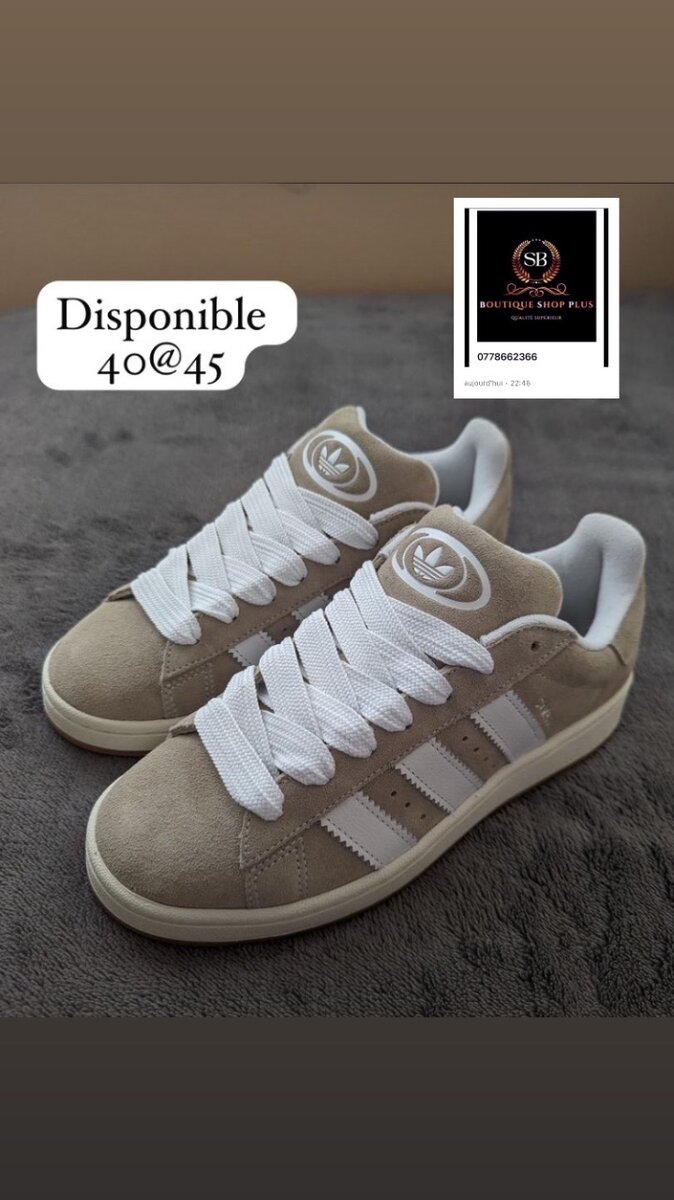 Basket adidas campus authentiq