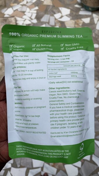 Thé Detox 14 Jours Bio Minceur