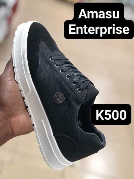 Black sneakers