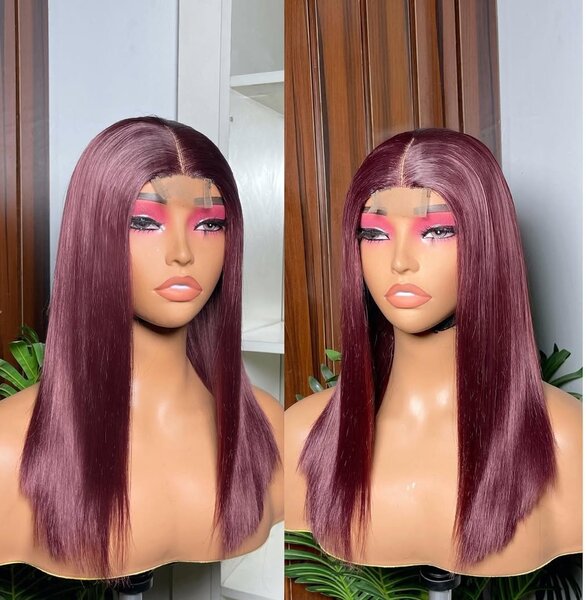 Burgundy Straight
