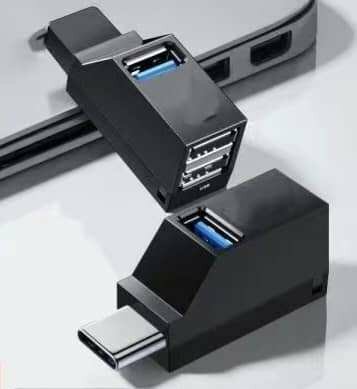 Adaptateur 3 En 1  USB -USB C Vers USB3.0