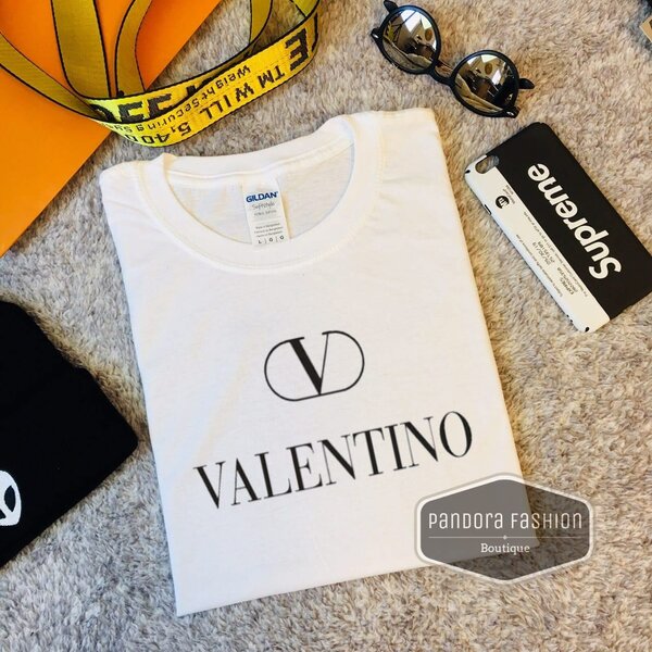 T-shirt blanc Valentino