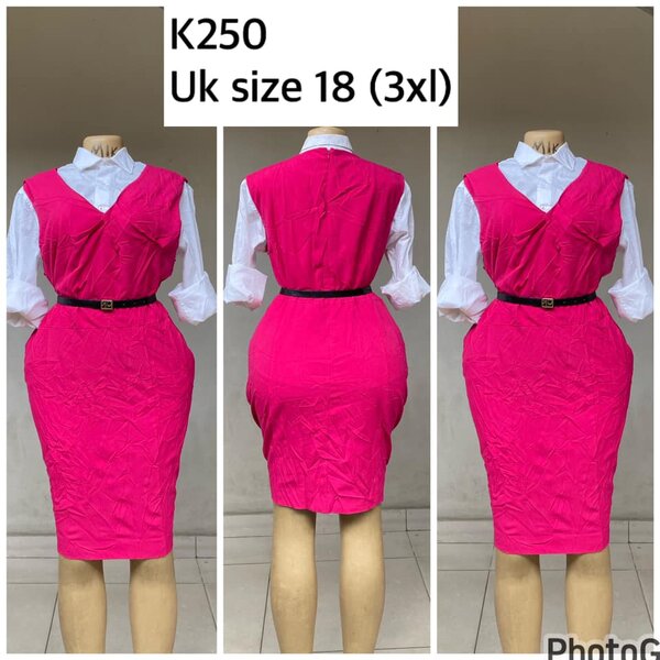 pink sarafan