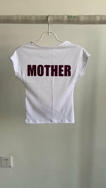 Crop show back top