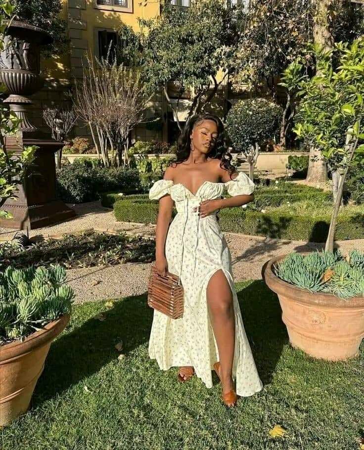 Off shoulder dress