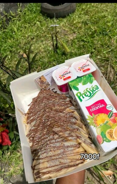 Box crêpe