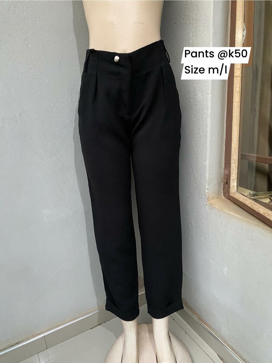 Classic Black Pants